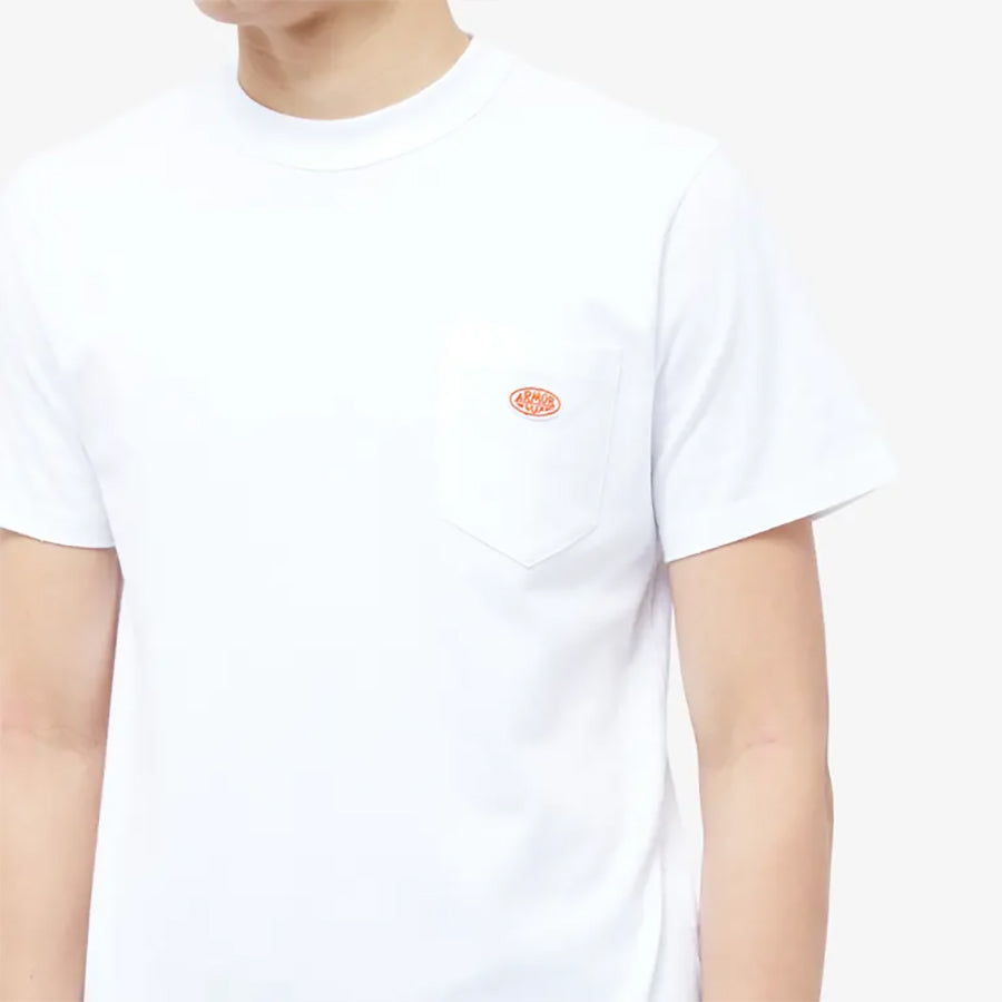 Heritage Logo Pocket T-Shirt - White