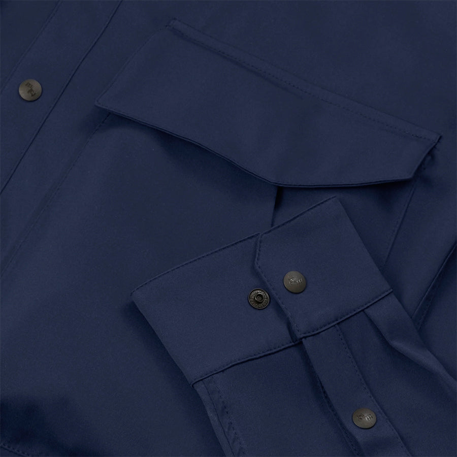 Hoffman Pocket Shirt Jacket - Blue