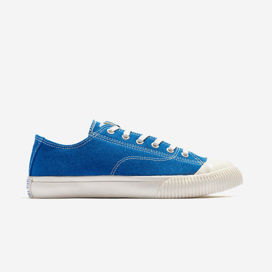 Military Standard Low Canvas Sneaker - Wave Blue