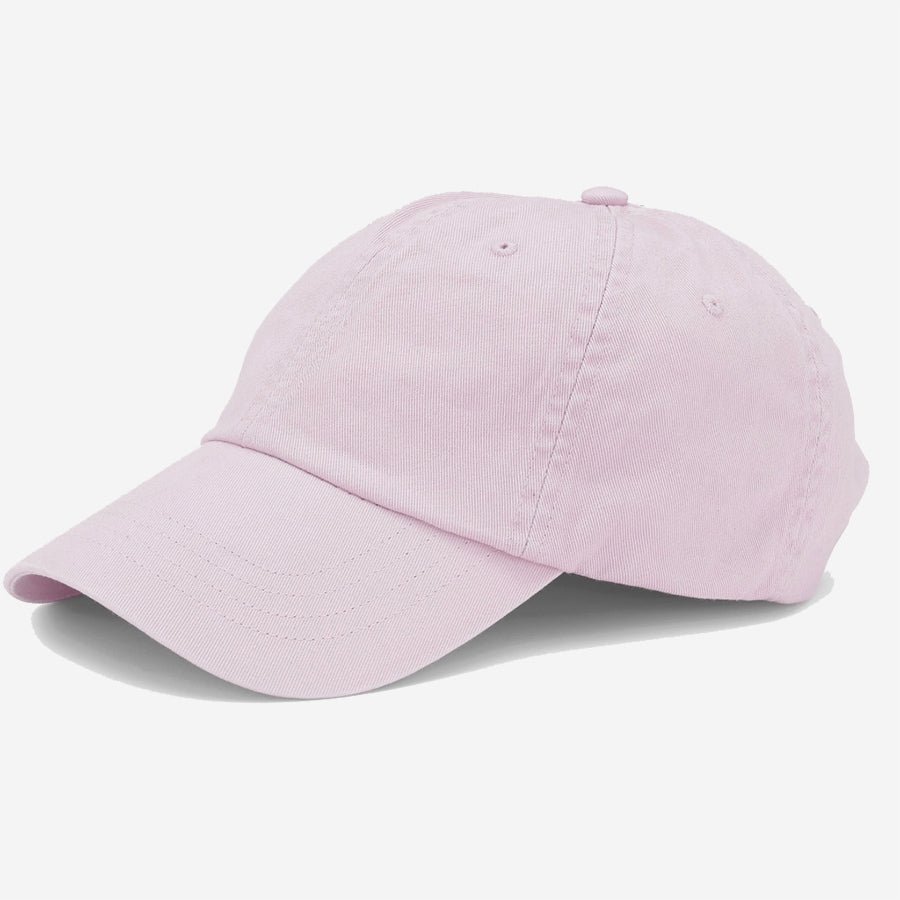 Organic Cotton Twill Cap - Faded Pink