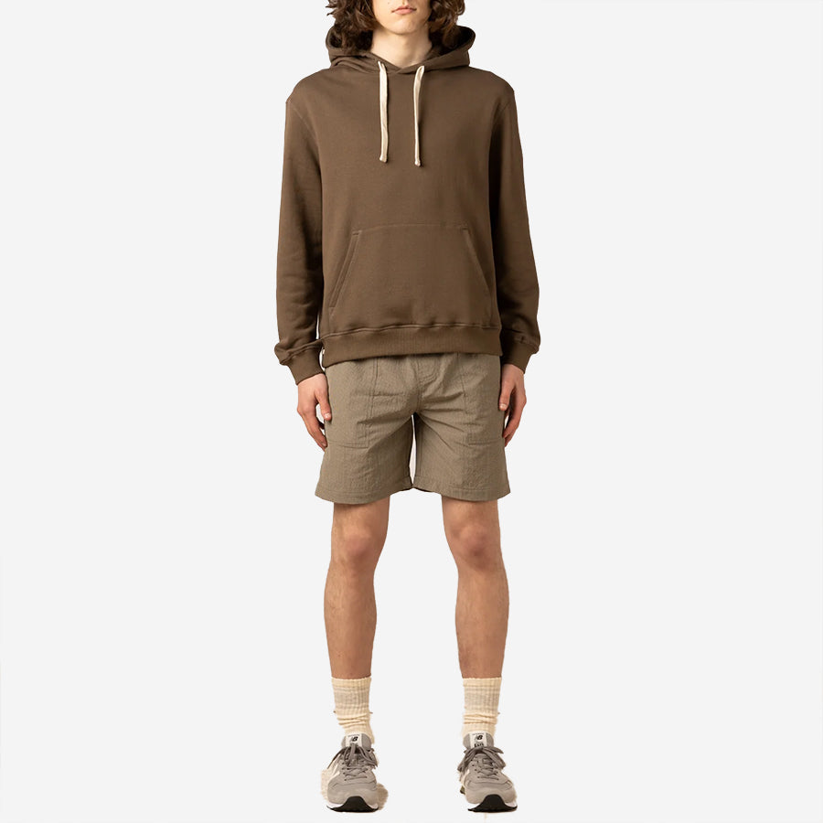 Pease Fatigue Easy Shorts - Sand/Olive Check