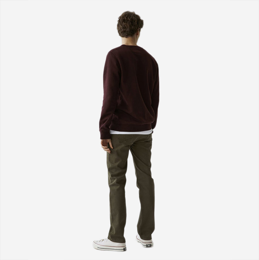 Classic Organic Crew Sweatshirt - Dusty Olive