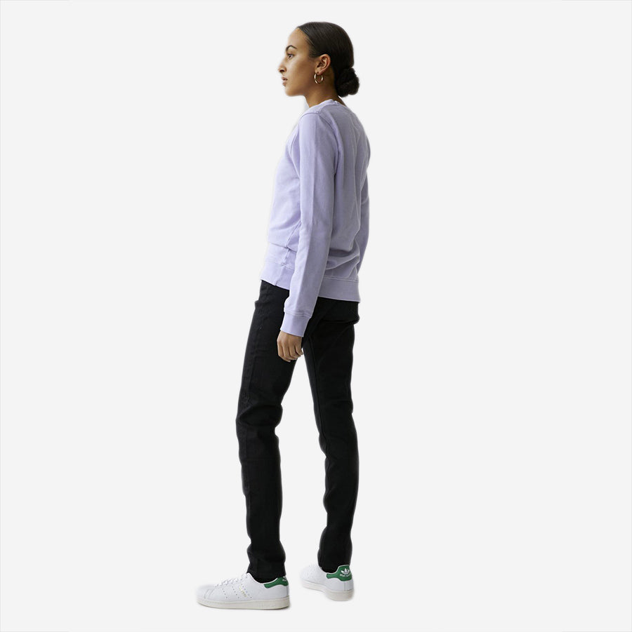 Classic Organic Crew Sweatshirt - Heather Grey
