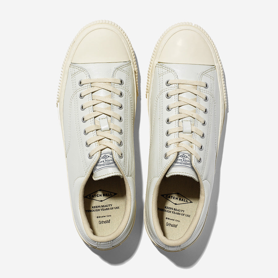 Military Standard Leather Low Sneaker - Off White